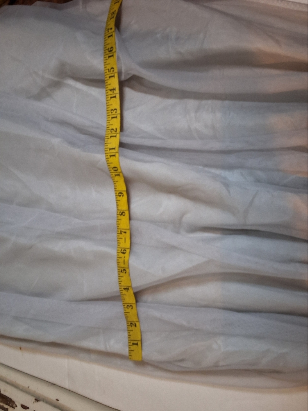 Zara Basics Gray Tulle Midi Skirt Feminine Romantic A-Line Pull Skirt M - Picture 4 of 9